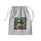 dmwpのどんクリ Mini Drawstring Bag