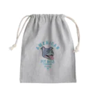 LONESOME TYPE ススのLove❤️Dogs（アメリカンピットブルテリア・青鼻） Mini Drawstring Bag