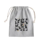 ラム猫ちゃんのラム猫ちゃんイラストシリーズ Mini Drawstring Bag