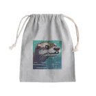 だいすけのカワウソ Mini Drawstring Bag