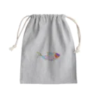 mumusの魚　jigsaw pals Mini Drawstring Bag