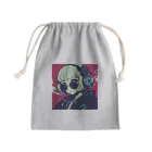 zaisuのサングラス女子 Mini Drawstring Bag