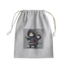 ニンニン忍者パンの愛くるしい忍者グッズ Mini Drawstring Bag