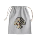 Mine-1のかわいいトイプードルグッズ　ゾンビ化 Mini Drawstring Bag