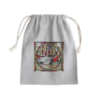 mofu mofu309のポルシェ見えへん Mini Drawstring Bag