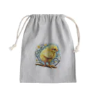 yukikinoの星とかわいいひよこちゃん Mini Drawstring Bag