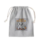 lowalowaのハロウィンおばけイラスト Mini Drawstring Bag