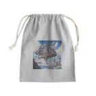 SetsunaAIの空に浮かぶ島のファンタジーグッズ Mini Drawstring Bag