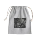 Shihiroのギンギツネのコイン Mini Drawstring Bag