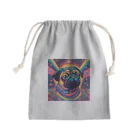 Anniversary TRIBEのあにとら【パグ】 Mini Drawstring Bag