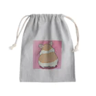 NUI_kunのおハムの背中 Mini Drawstring Bag