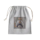 Innovat-Leapのネコサラリーマン Mini Drawstring Bag