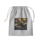 終わらない夢🌈の黄金の龍✨ Mini Drawstring Bag