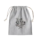 Leahのマルチーズつめあわせ Mini Drawstring Bag