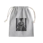 wawomotsuのJapanese Courtesan Bloom Tee ”Geisha” Mini Drawstring Bag