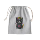 めんぼうさんやのちびネコ Mini Drawstring Bag