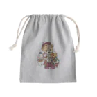 猫のきぬくんのお店のハニーちゃん　クリスマスツアー Mini Drawstring Bag