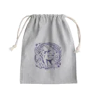 カワウソとフルーツの𝙎𝙩𝙧𝙚𝙚𝙩 𝙆𝙖𝙬𝙖𝙪𝙨𝙤 - 𝙎𝙥𝙡𝙖𝙨𝙝 - Mini Drawstring Bag