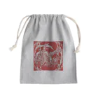 Critical_wingの赤の怪物 Mini Drawstring Bag