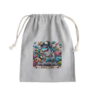 DJシャークのDJシャーク(PARY TIME) Mini Drawstring Bag