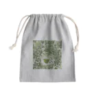 千裕アトリエ（いつもありがとう）のグリーンティーのアート　green tea art Mini Drawstring Bag