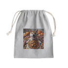 0416artの焼き芋美味しいわん！ Mini Drawstring Bag