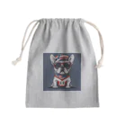 y1717のBullくん　アメフトをやる Mini Drawstring Bag