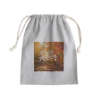 KSK SHOPのHELLO AUTUMN Mini Drawstring Bag