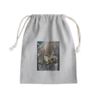 mamichin1122のひまわりで隠す娘 Mini Drawstring Bag