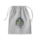 chicodeza by suzuriのカエル好きな女の子 Mini Drawstring Bag