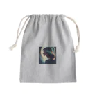 ポンポコさんのLove is Mini Drawstring Bag