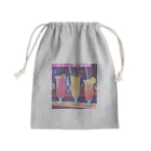 momoka_momoのカクテル Mini Drawstring Bag