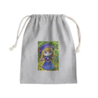 なっつ ふぁくとりーのかかしちゃん Mini Drawstring Bag