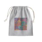 garireoの犬の仲間たち Mini Drawstring Bag