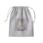 猫の水彩画の猫の水彩画グッズ Mini Drawstring Bag