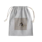 sanchaegの本だいすきラッコくん🦦 Mini Drawstring Bag