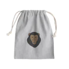 図鑑Tのスズリのチンパンジー Mini Drawstring Bag