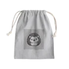 kaitya_の可愛いハリネズミ Mini Drawstring Bag