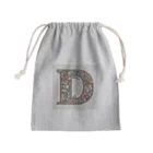 connectの幸運アルファベット　D Mini Drawstring Bag