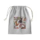 petitringo -プチリンゴ-の森の愉快などうぶつたち Mini Drawstring Bag