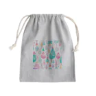 千裕アトリエ（いつもありがとう）のクリスマスのアート Mini Drawstring Bag