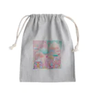 千裕アトリエ（いつもありがとう）のキノコのアート Mini Drawstring Bag