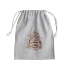 Crook-Aaronのゆるふわパンケーキちゃん Mini Drawstring Bag