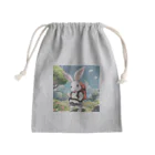 kawaiinekochanの可愛いウサギ Mini Drawstring Bag