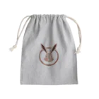 ミロク屋のウサギ気持 Mini Drawstring Bag