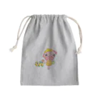 M_pugのおしゃれぱぐちゃん Mini Drawstring Bag