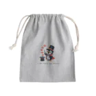 峠の茶々屋のペンギンのマジカル・パフォーマンス Mini Drawstring Bag