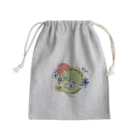 シュジュウカラの和風カメレオン Mini Drawstring Bag