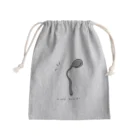 pinyako5502の曲がってるよ？ Mini Drawstring Bag