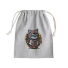 めんぼうさんやのちびネコ Mini Drawstring Bag